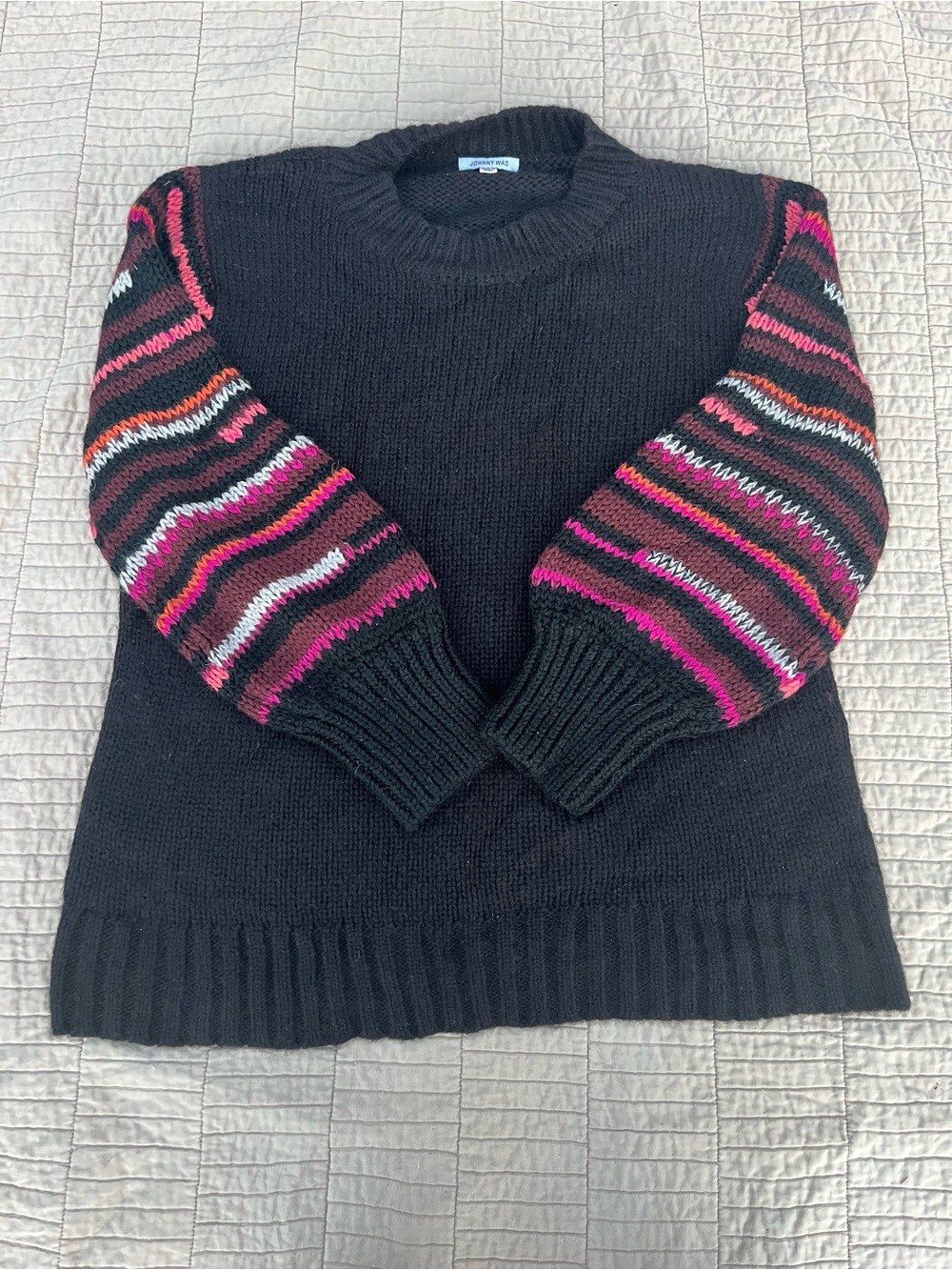 Johnny Was Kurt Alpaca Blend Sweater, Size L